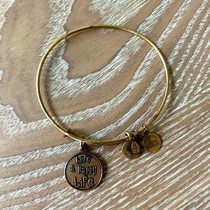 Alex and Ani 2014 Live a Happy Life Bracelet